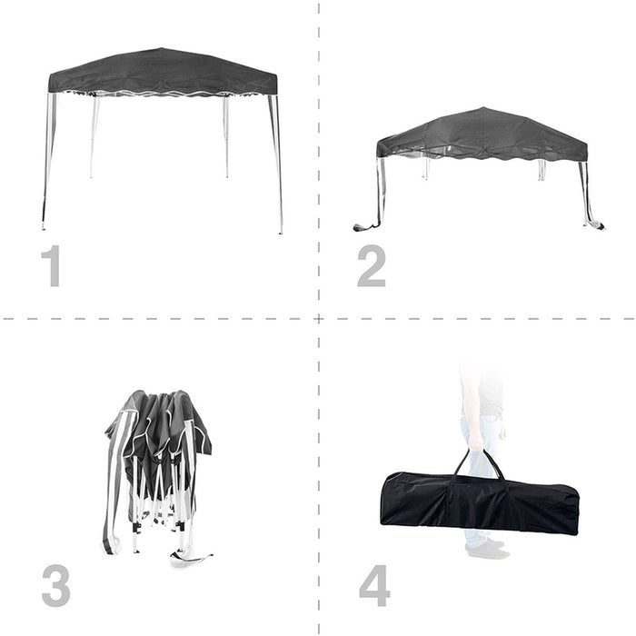 GARDEN TENT POP-UP FOLDABLE 300X300CM MUHLER 08F0005/1006077