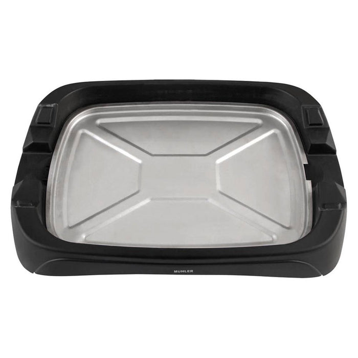 EL. GRILL WITH LID MUHLER MG-4030M 2000 W, BLACK, LID