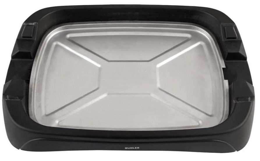 EL. GRILL WITH LID MUHLER MG-4030M 2000 W, BLACK, LID