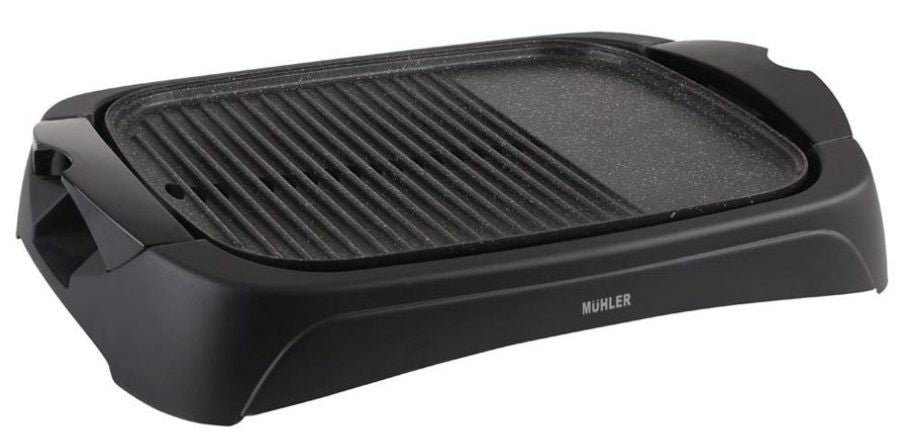 EL. GRILL WITH LID MUHLER MG-4030M 2000 W, BLACK, LID
