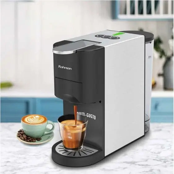 Multi-capsule coffee machine 5-in-1 ROHNSON R-98045 Multi Gusto - Кафемашини с капсули и дози<<<Кафемашини<<<Малки