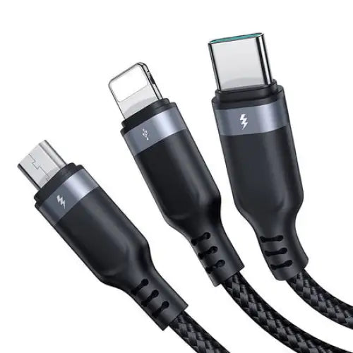 Multi-function USB to USB-C 2x Lightning Micro Joyroom Cable S-A18 - Combo Cables<<<USB cables<<<GSM