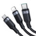 Multi-function USB to USB-C 2x Lightning Micro Joyroom Cable S-A18 - Combo Cables<<<USB cables<<<GSM