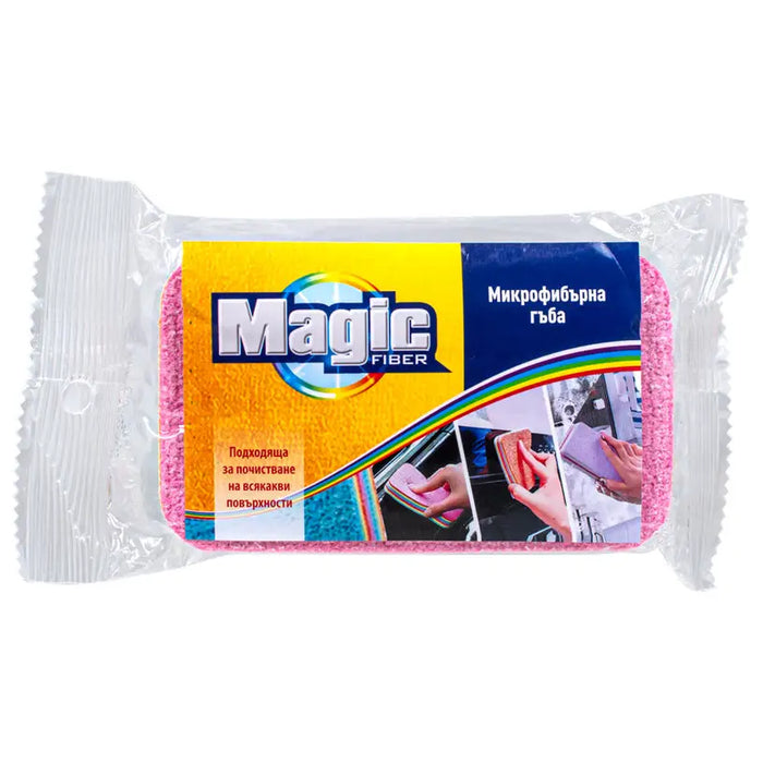 MULTI-LAYER MICROFIBER SPONGE RAINBOW DOLY MAGIC FIBER - Продукти за почистване<<<Домашни потреби<<<Кухня<<<Praktiker