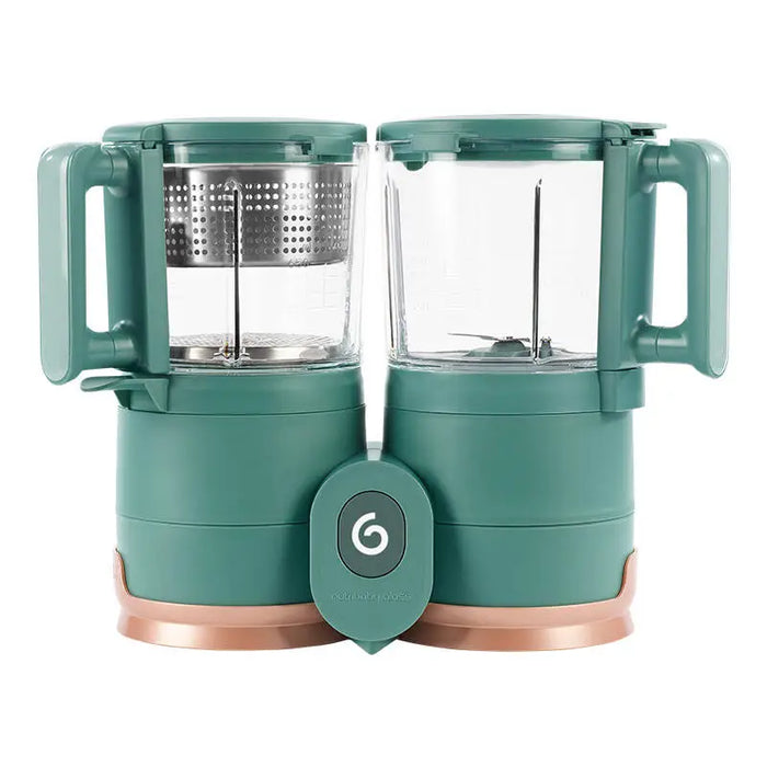 Multi-purpose food processor Babymoov Nutribaby Glass 4-in-1 (green) - Baby feeding<<<Mom and baby<<<InnproXML