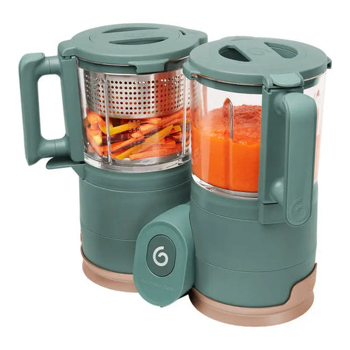 Multi-purpose food processor Babymoov Nutribaby Glass 4-in-1 (green) - Baby feeding<<<Mom and baby<<<InnproXML