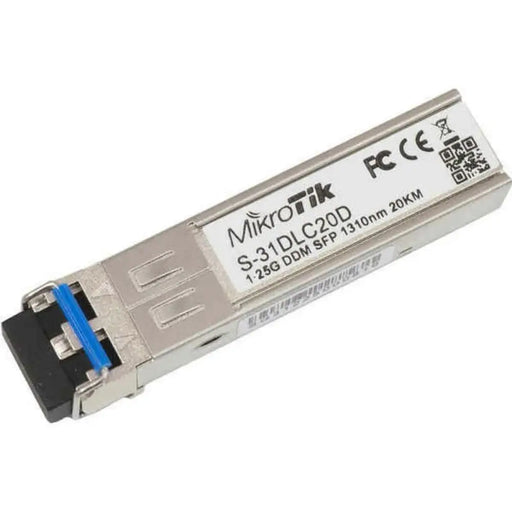 MultiMode SFP Fibre Module Mikrotik S-31DLC20D 1250 Mbit/s - Компютър Мрежи и компоненти<<<Компютри|