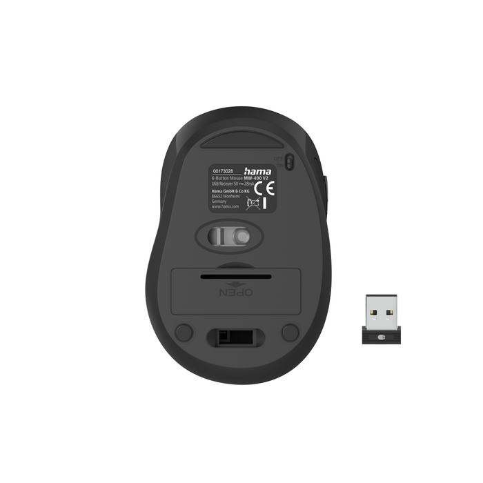 MW-400 V2 6-Button Wireless Mouse HAMA-173028 - Мишки<<<Компютърна периферия<<<ValiAPI