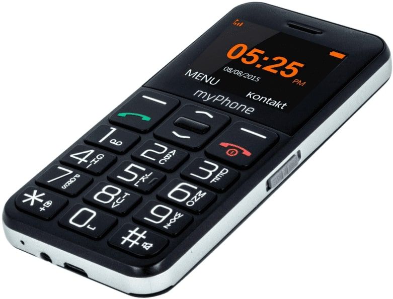 Mobile phone myPhone Halo Easy Black