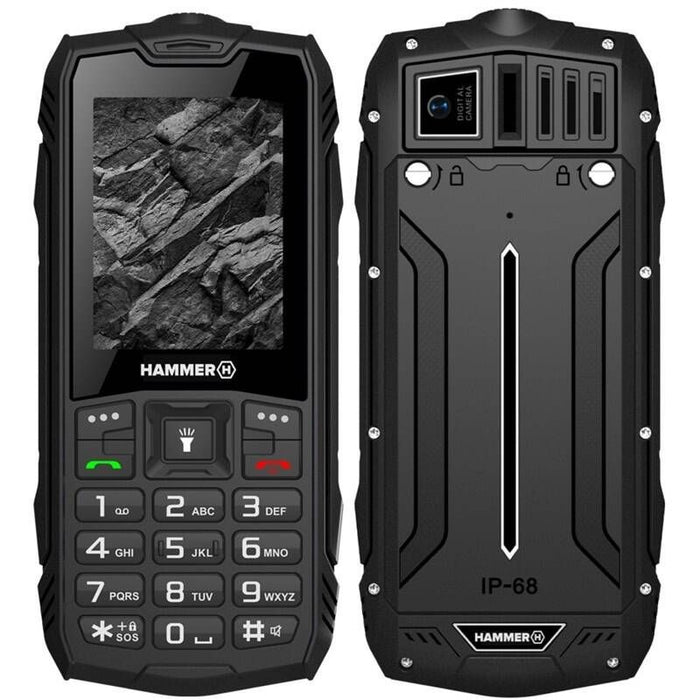 MYPHONE HAMMER ROCK BLACK 2.40 ", REAR CAMERA 0.30 MPx