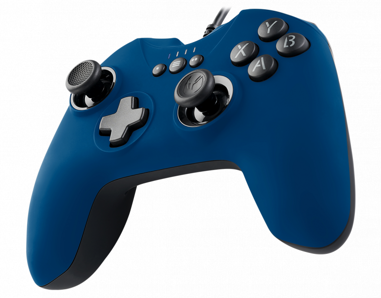 Nacon GC-100XF Wired Gamepad Blue - Геймпадове<<<Геймърска периферия<<<ValiAPI