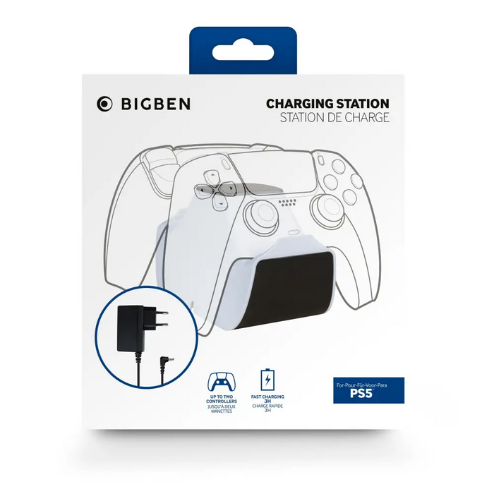 Nacon PS5 DUAL Charger V4 charging station - Геймърски аксесоари<<<Геймърска периферия<<<ValiAPI&&&Електроника