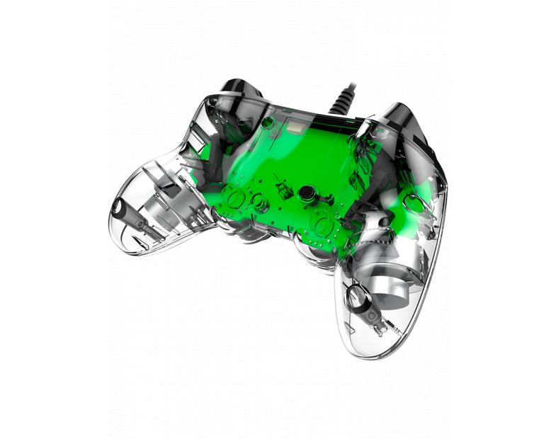 Wired gamepad Nacon Wired Illuminated Compact Controller Green, Green