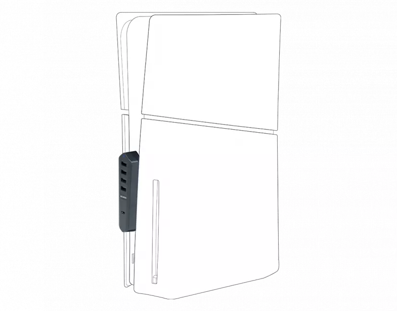 Nacon USB Hub for PS5, PS5 Slim