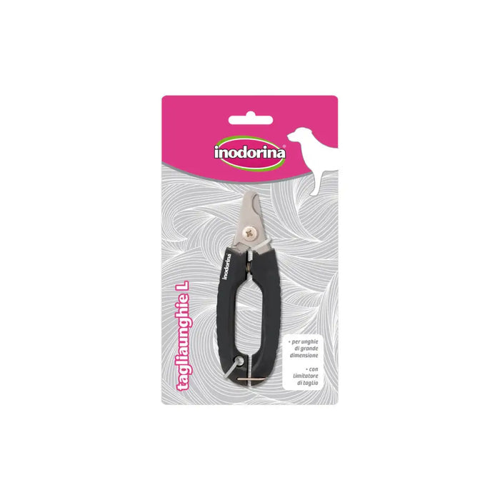 Nail clipper Inodorina Black Steel L - Домашни Животни<<<Дом Градина<<<BigBuy&&&Здраве и хигиена<<<Домашни