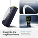 Nano Pop Mag MagSafe Case for Samsung Galaxy Z Flip 7 - Navy Blue and Yellow - Cell phone cases and covers<<<HurtelXML