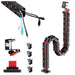 Nano RS desk cable organizer / cable grille 1345mm black and red RS125 - Cable coversTVA-MAS<<<TV