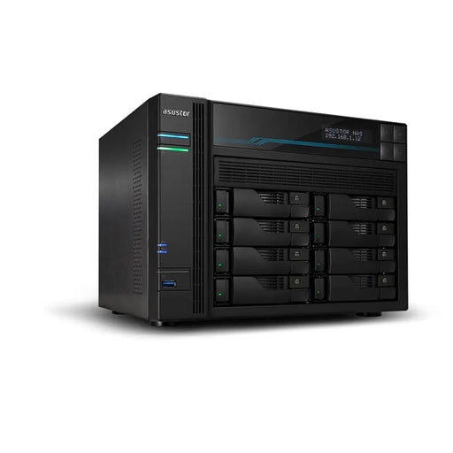 NAS Network Storage Asustor AS6508T Black Intel Atom C3538 - Компютър Мрежи и компоненти<<<Компютри|