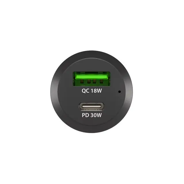 Natec Coney 1xUSB 1xUSB-C Quick charger 48W Black - Аксесоари<<<NATEC компютърна