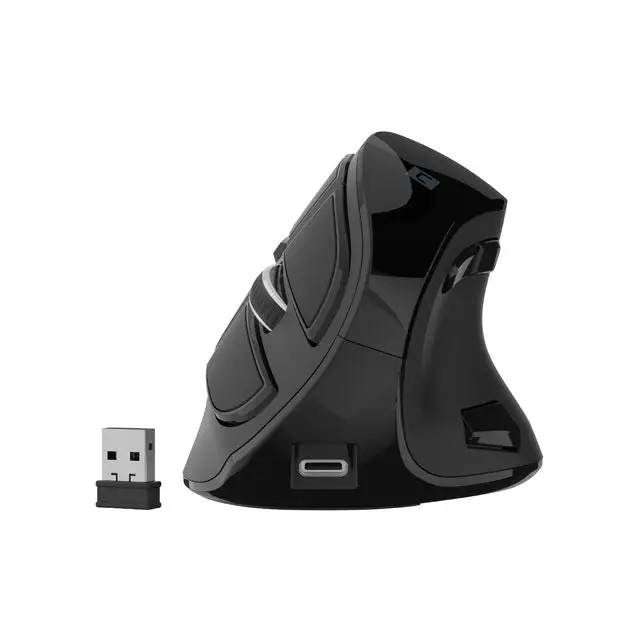 Natec Euphonie Pro Wireless Vertical Mouse BT 5.0 4000DPI Silent Programmable - Мишки<<<NATEC компютърна