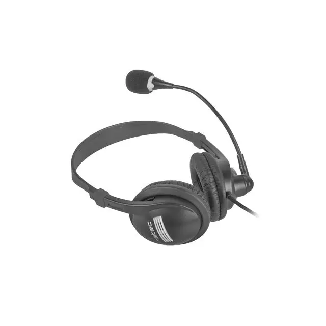 Natec Headset Drone With Microphone Black - Слушалки<<<NATEC компютърна