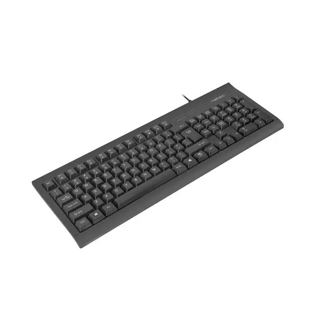 Natec Keyboard Moray US Layout With Id Card Reader Black - Клавиатури<<<NATEC компютърна