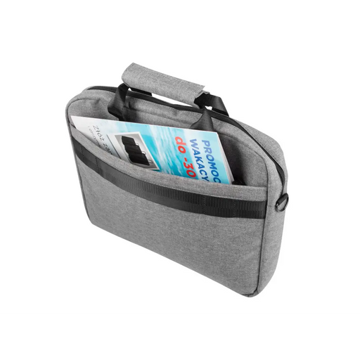 NATEC Mustela notebook bag 15.6’ grey - Bags / backpacks / casesMOB-TOR<<<Notebooks / Netbooks