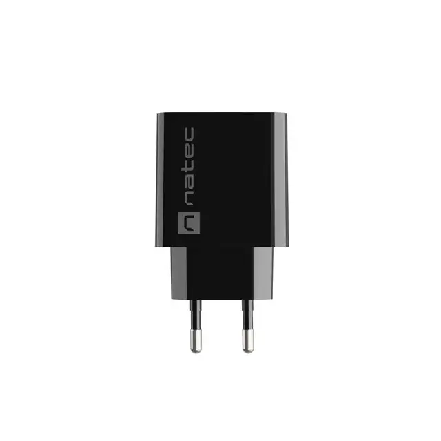 Natec USB Charger Ribera 1X USB-A 18W Black - Аксесоари<<<NATEC компютърна периферия<<<NATEC<<<PolyComp&&&USB зарядни и