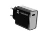 Natec USB Charger Ribera 1X USB-C 20W Black - Аксесоари<<<NATEC компютърна периферия<<<NATEC<<<PolyComp&&&USB зарядни и