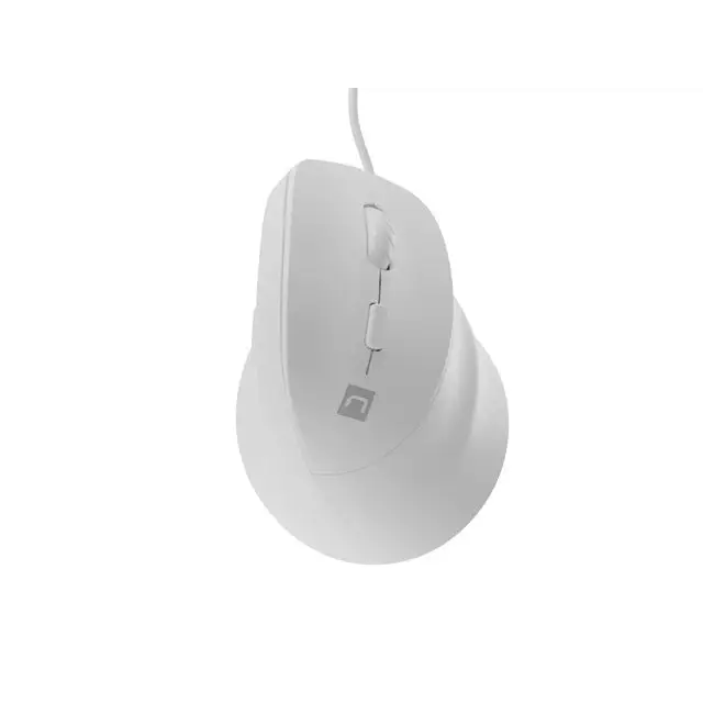 Natec Vertical Mouse Crake 2 Pro 12800DPI Optical White - Мишки<<<NATEC компютърна