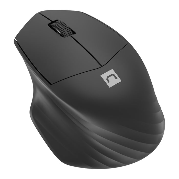 Natec Mouse Siskin Wireless 1600DPI 2.4GHz + Bluetooth 5.0 Optical Black
