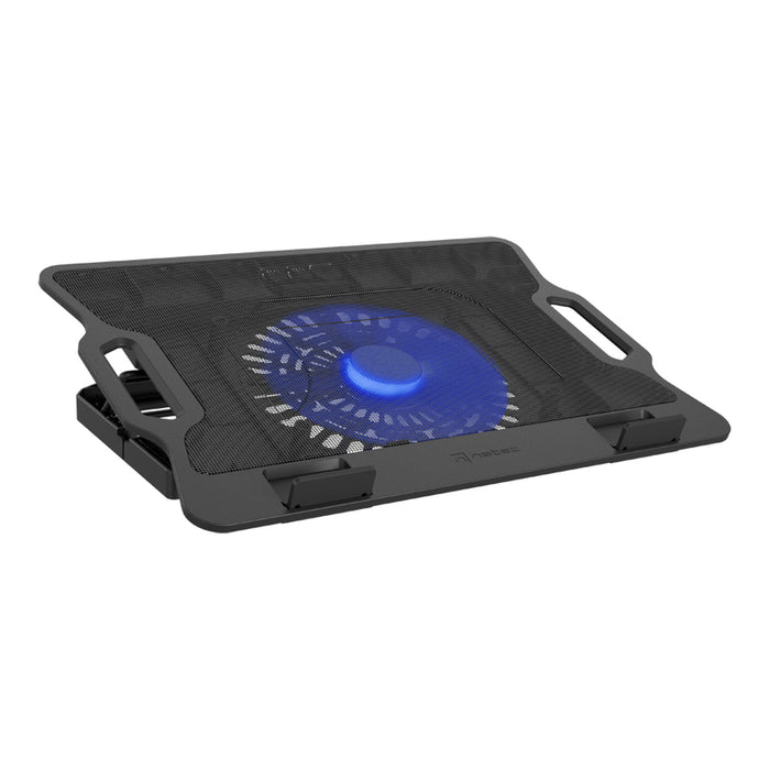 Natec Laptop Cooling pad Dipper 2 12,1-17,3'' Fan, LED Light, 2 USB