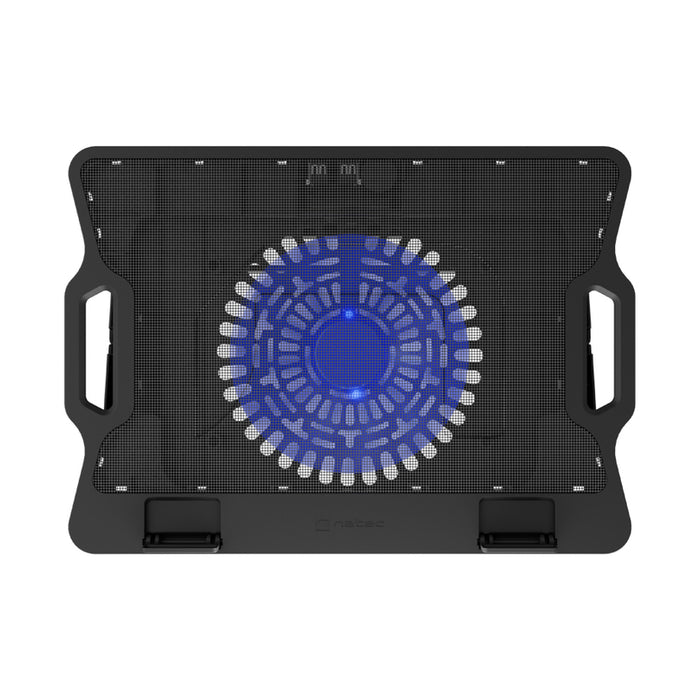 Natec Laptop Cooling pad Dipper 2 12,1-17,3'' Fan, LED Light, 2 USB