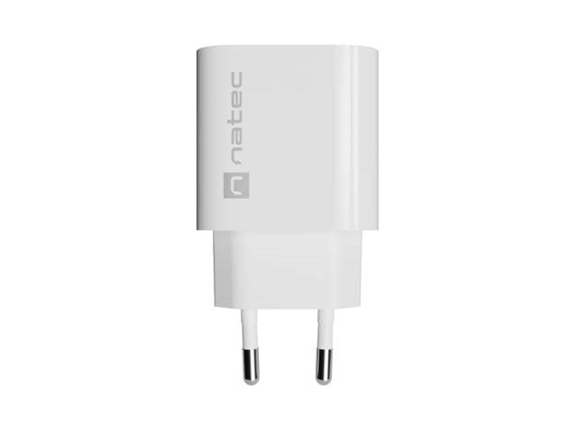 WALL CHARGER NATEC RIBERA 1X USB-C 20W WHITE