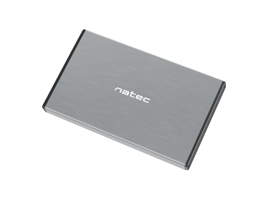 2.5'' Hard Drive Tray, Natec Rhino Go, USB 3.0, Gray
