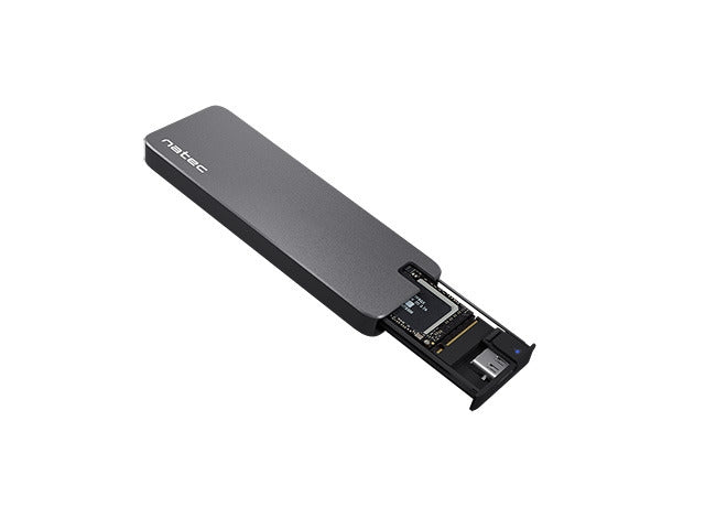 Natec External SSD Enclosure Rhino M.2 NVME USB-C 3.1 GEN 2 Aluminium