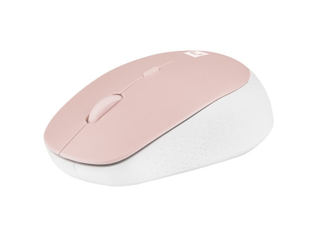 Natec Mouse Harrier 2, 1600 DPI Bluetooth 5.1 White-Pink