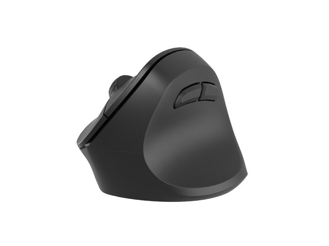 Natec Vertical Mouse Crake 2  BLUETOOTH 5.2 + 2.4GHZ BLACK 2400dpi, Right handed, black