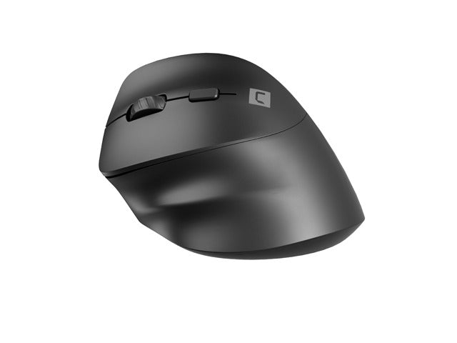 Natec Vertical Mouse Crake 2  BLUETOOTH 5.2 + 2.4GHZ BLACK 2400dpi, Left handed, black