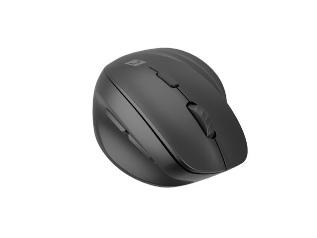 Natec Vertical Mouse Crake 2  BLUETOOTH 5.2 + 2.4GHZ BLACK 2400dpi, Left handed, black