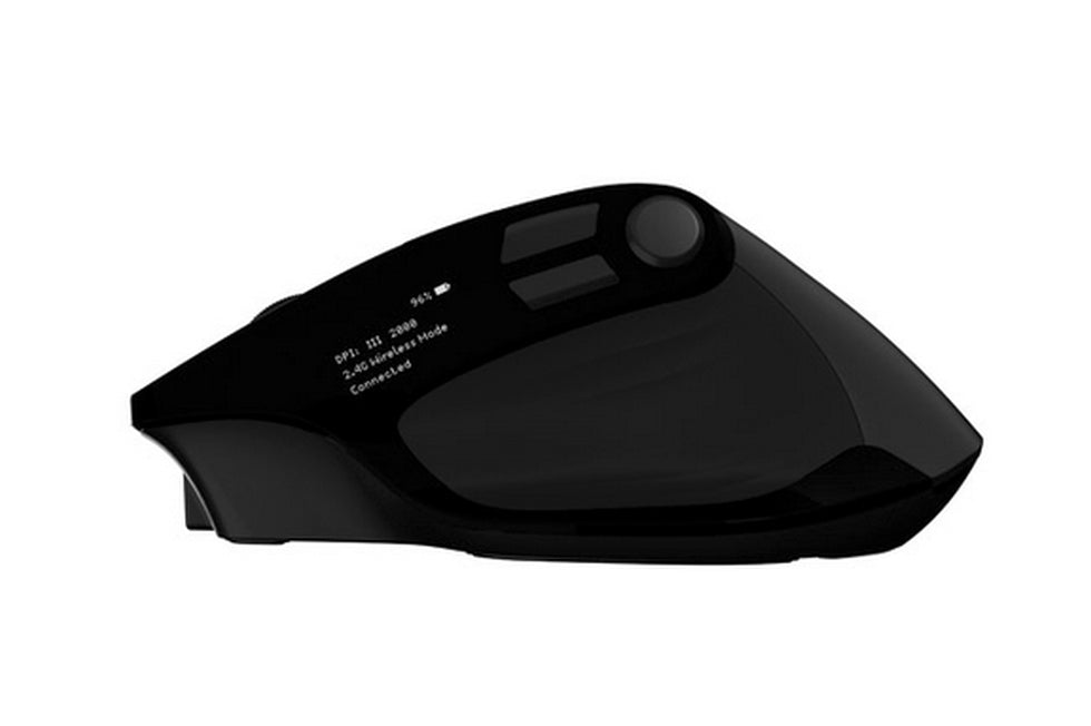Natec Mouse Jaguar Pro Wireless 4000DPI Optical Silent, fast scroll, programmable, Black