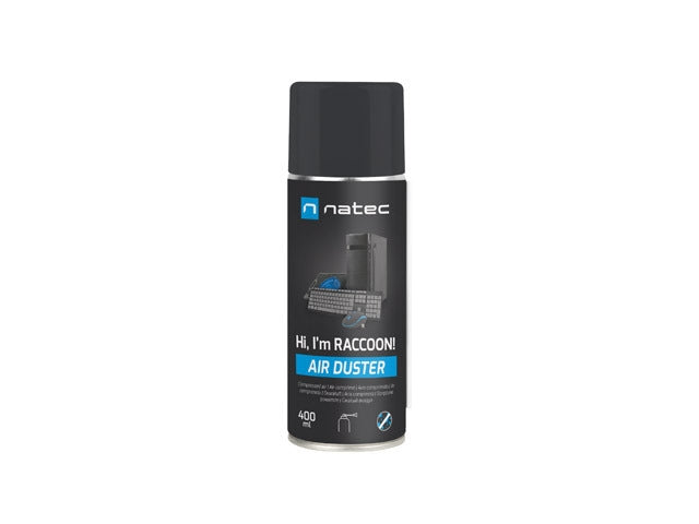 Natec Compressed Air Duster Raccoon 400 ml