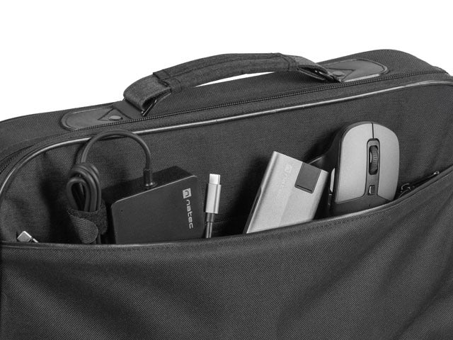 Natec Laptop Bag Impala 2 17.3", Onyx Black
