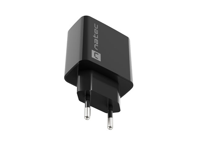 Natec USB Charger Ribera 1X USB-C 20W, Black