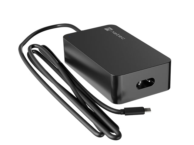 Natec Natec Laptop Charger Grayling GAN USB-C 65W for laptops, tablets, phones