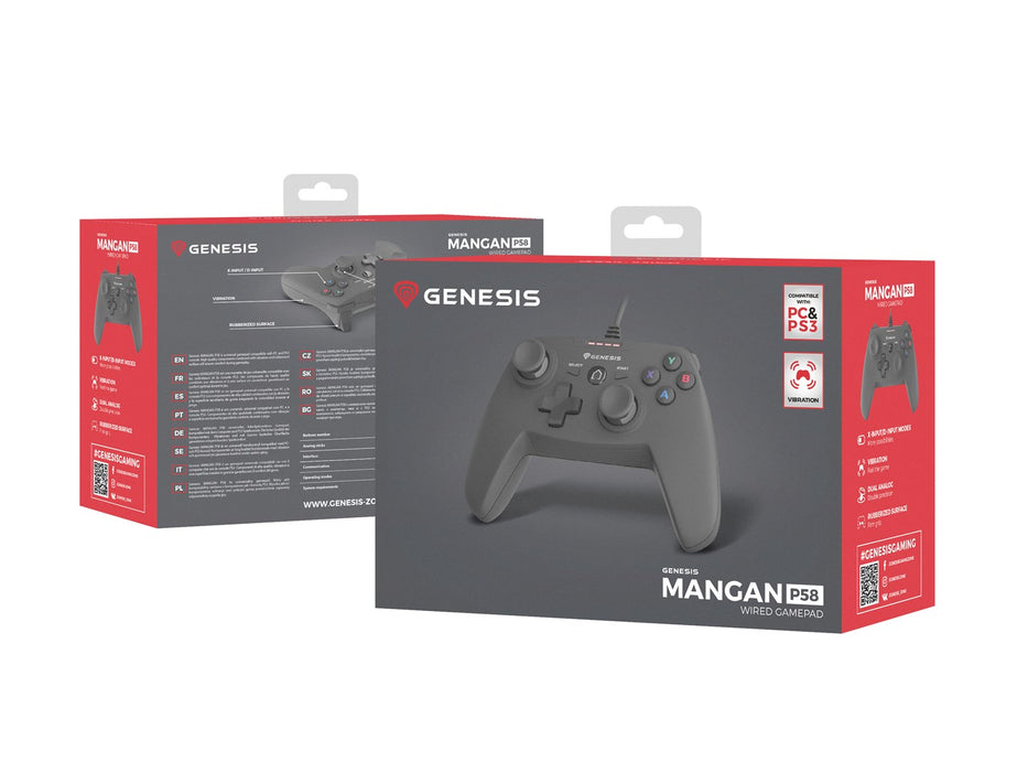 Genesis Gamepad P58 (For Ps3/Pc)
