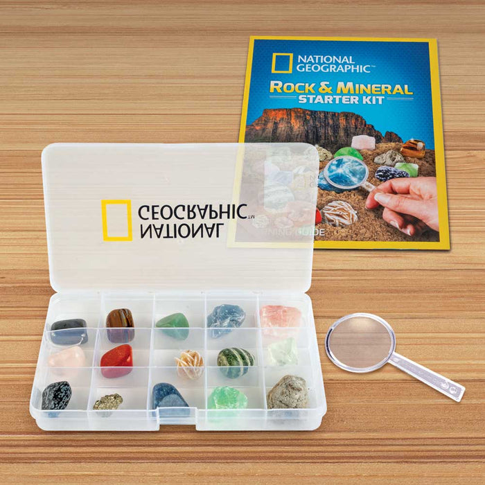 Образователен комплект National Geographic STEM - Скали и минерали
