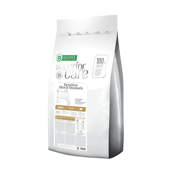 NATURE'S PROTECTION Superior Care Skin & Stomach Adult Small Lamb - dry dog food - 10 kg
