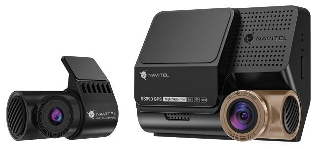DVR NAVITEL RS990 3.0 ", 3840 x 2160, 160°, GPS, WI-FI