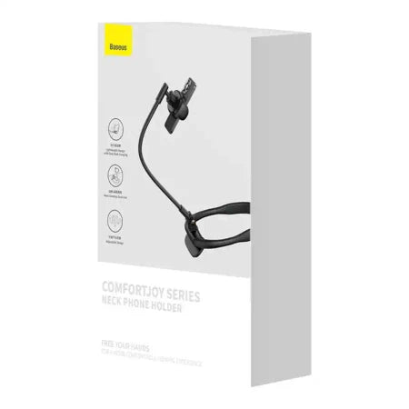 Neck Phone Holder Baseus ComfortJoy (black) - Other<<<GSM Accessories<<<InnproXML&&&Cell phone holders<<<HurtelXML